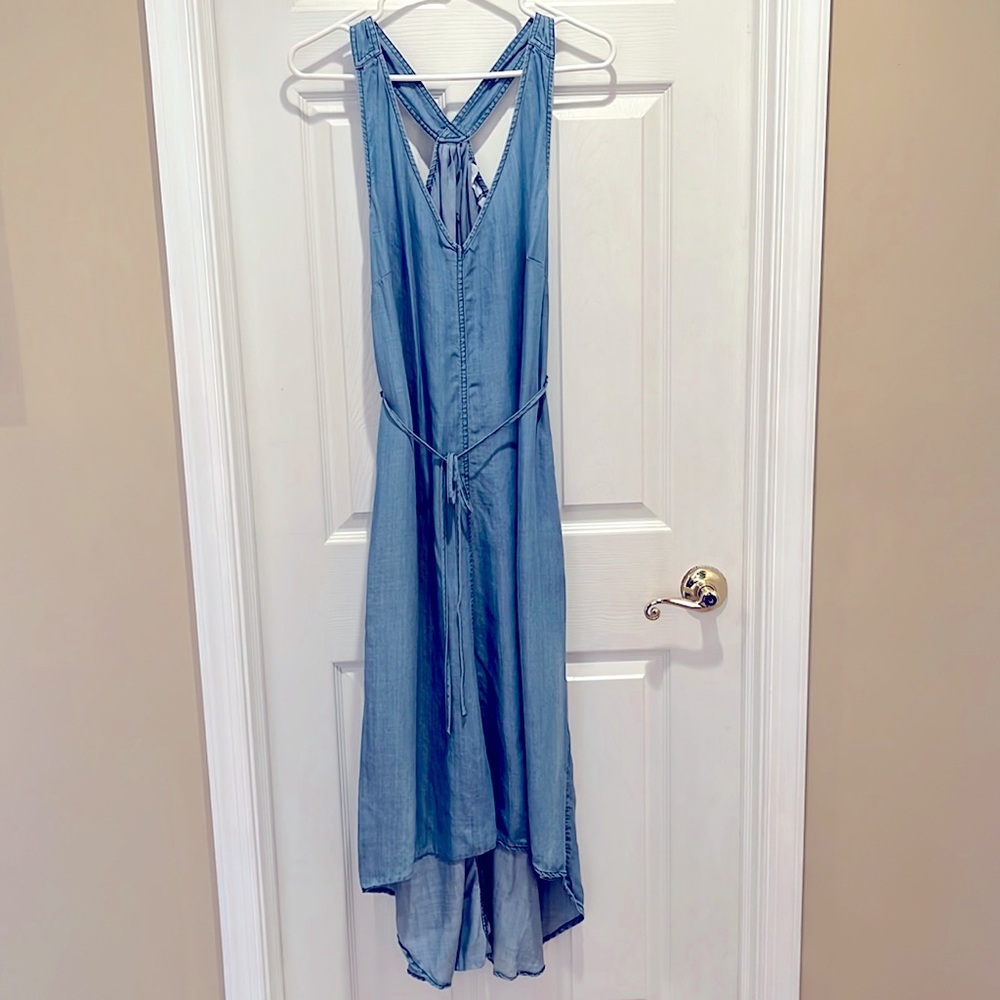 NY&CO chambray midi dress